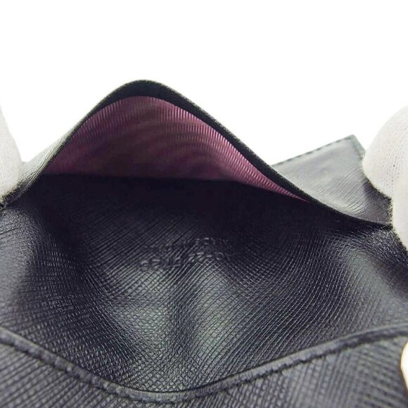 Salvatore Ferragamo Key Case Ganchini Leather Authentic USED - Picture 9 of 10